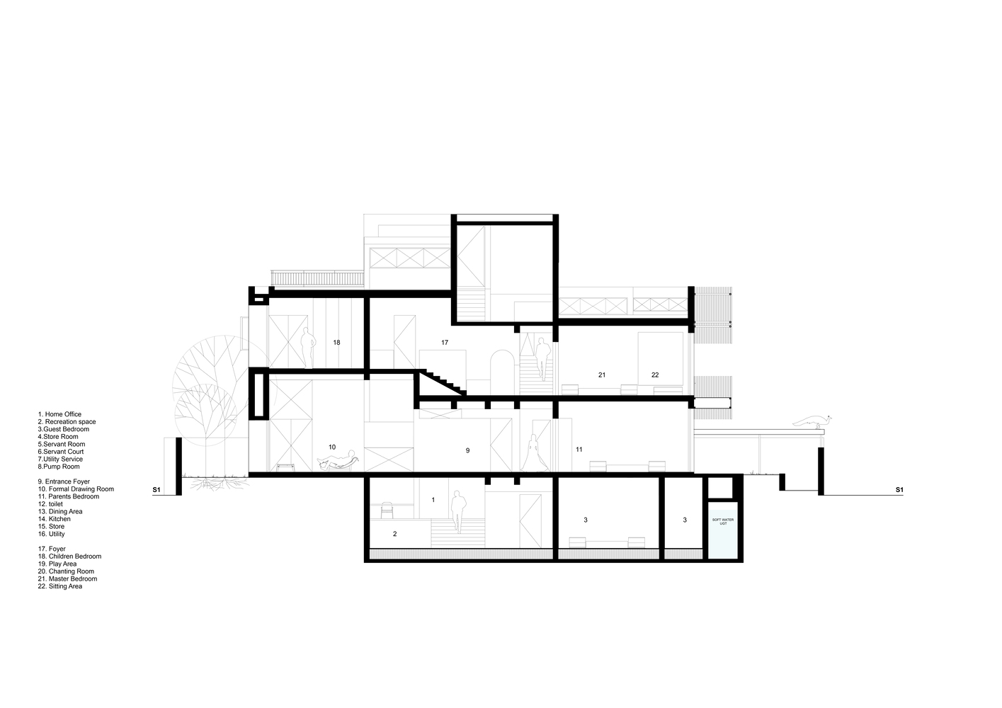 印度阿默达巴梅赫拉住宅丨Studio Sangath-37