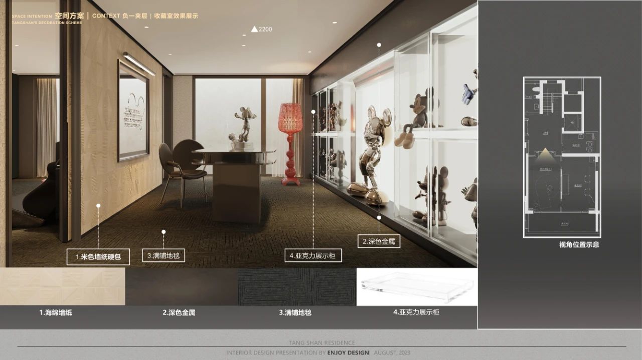 枫丹公馆 650㎡ 法式叠墅豪宅丨中国唐山丨燕语堂-123
