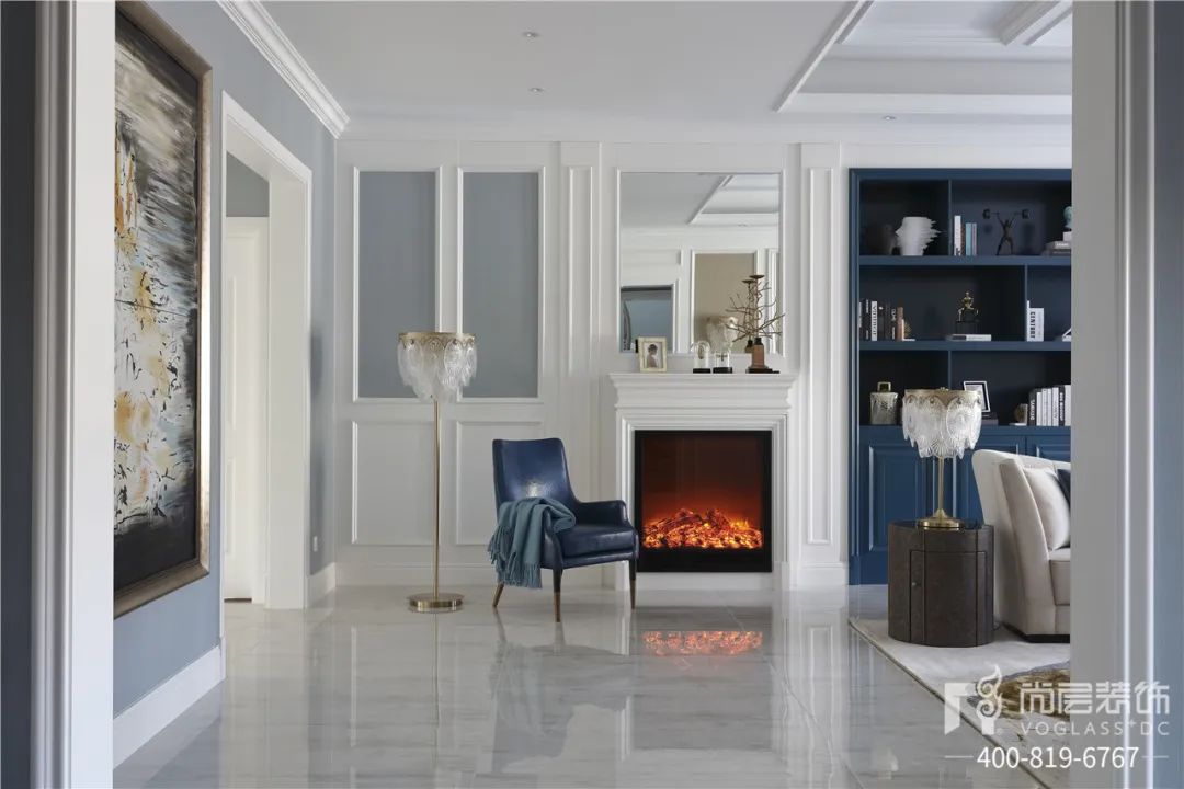 不输「李子柒的后院」！540㎡美式轻奢别墅设计，休闲舒适-23