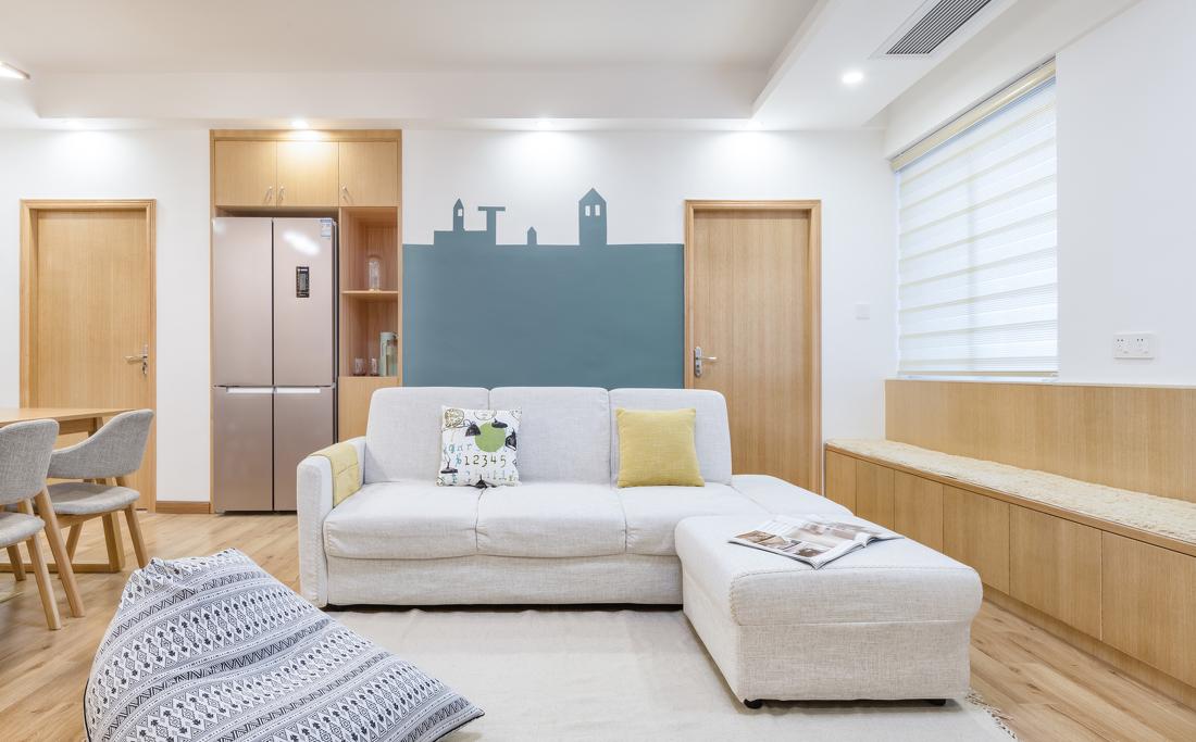 融合中西方元素的灰色北欧风家居设计-8