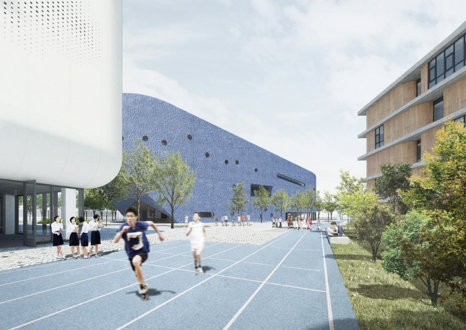 青浦平和双语学校 · 创新教育建筑的有机聚落-18