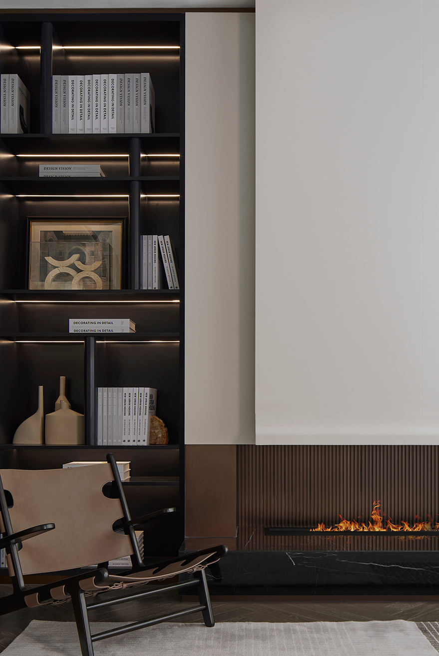 353㎡简奢豪宅丨岳蒙设计-18