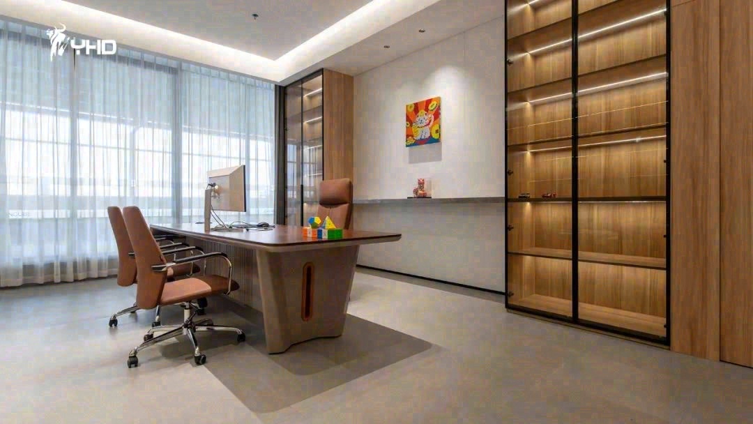 佛山顺德中集智城企业办公室装修丨中国佛山丨艺鸿装饰-59
