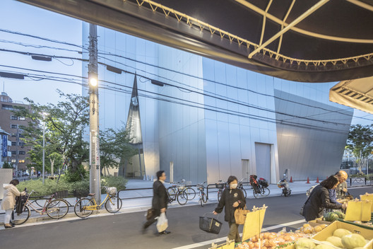 东京墨田北斋博物馆丨日本东京丨SANAA(妹岛和世,西泽立卫)-56