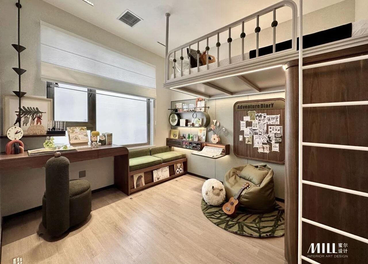 长春万科·翡翠滨江缤纷里106㎡&128㎡样板间丨中国长春丨深圳市蜜尔室内艺术设计有限公司-19