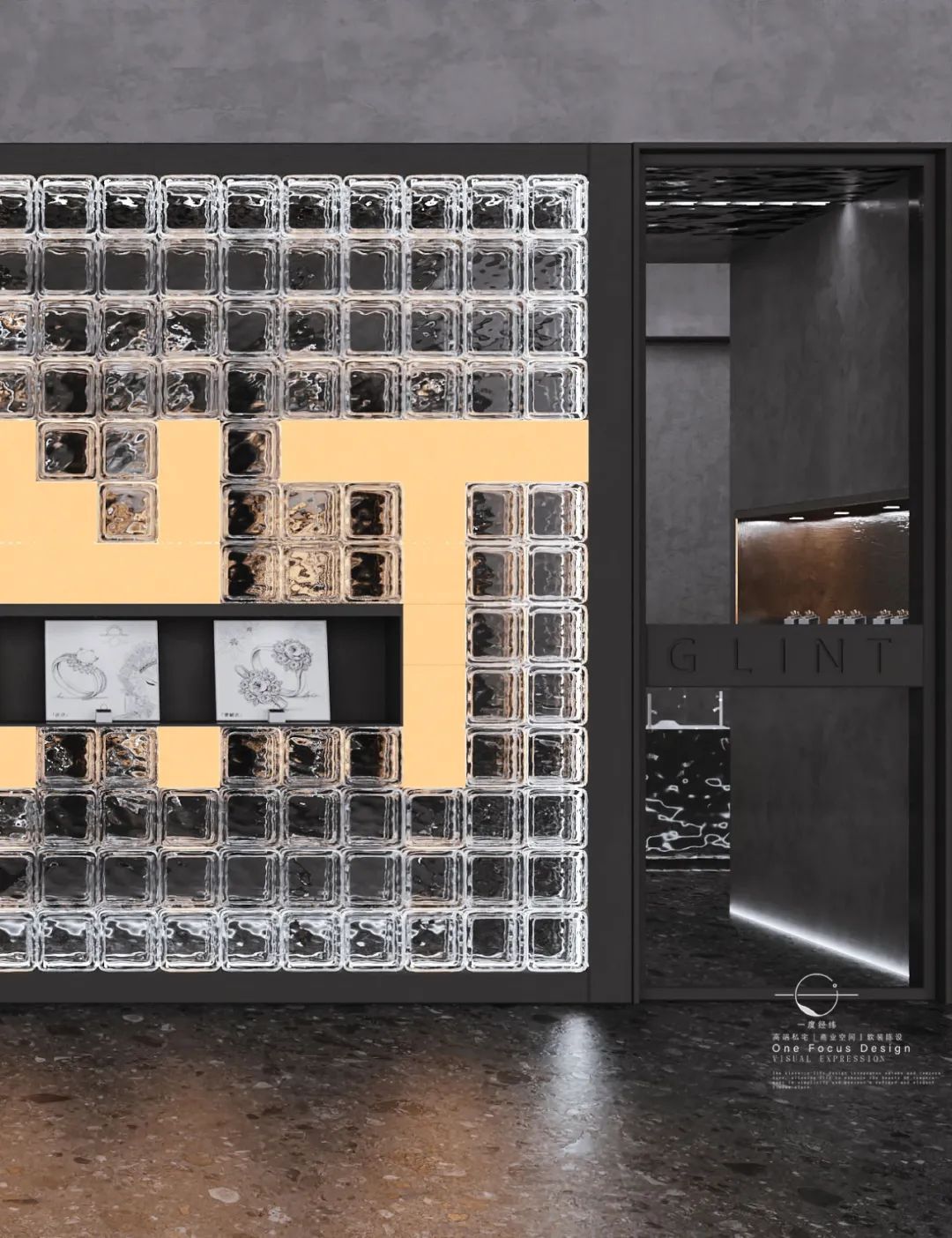 时光印记 · GLINT 珠宝店的永恒时光之旅丨中国深圳丨ONE FOCUS DESIGN-13