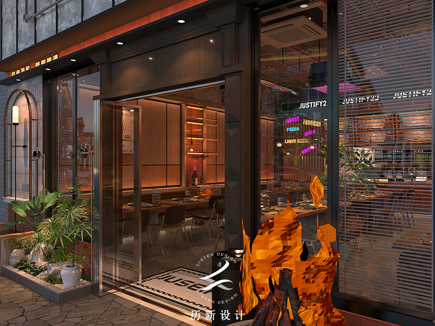 原创餐酒吧设计·JUSTIFY22丨历新设计-25