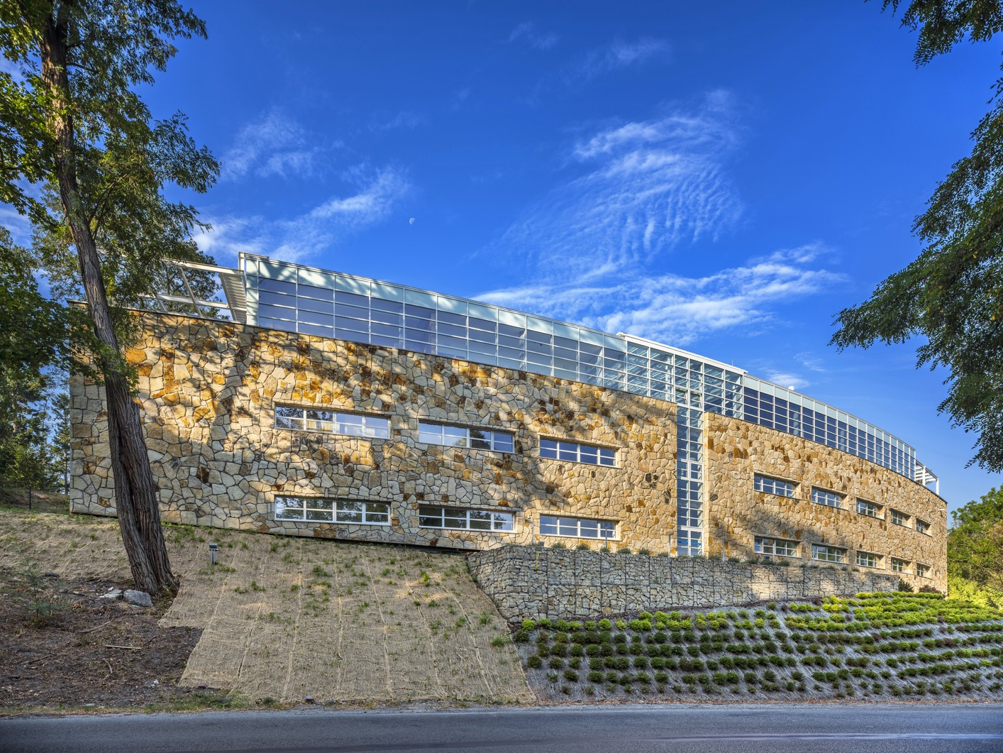 Dr· Pírka诊所新楼与森林公园岩石连接项目丨捷克丨Huť architektury Martin Rajniš-46