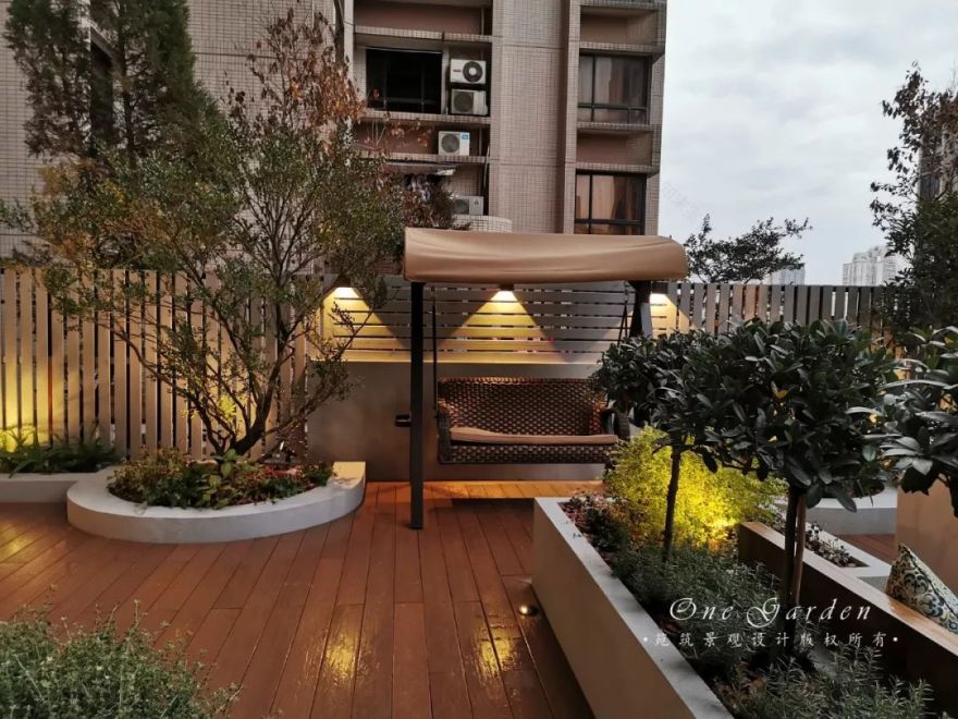 阳明新城花园 | 现代简约的露台生活空间-64