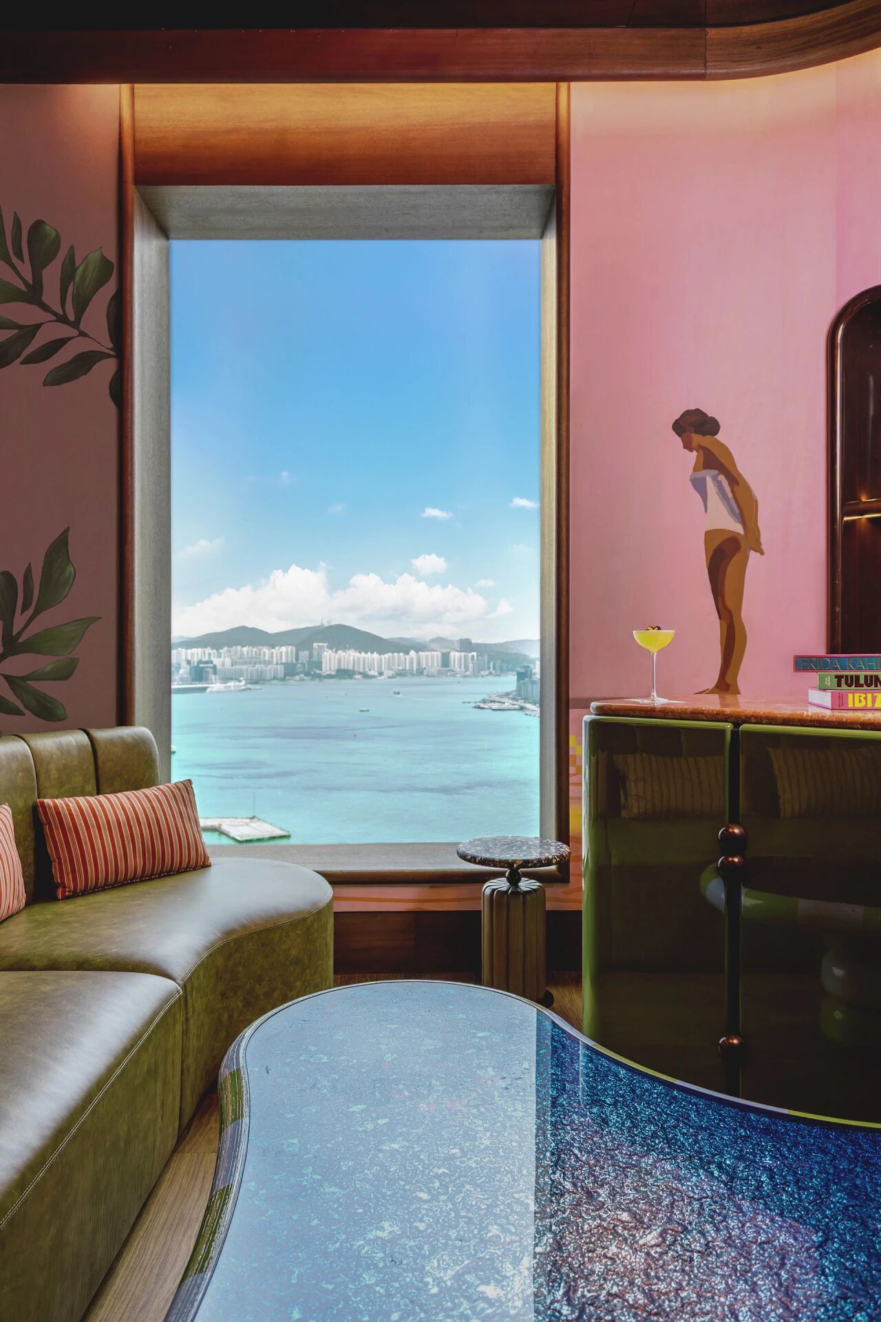 香港尖沙咀金普顿酒店Swim Club天台酒吧丨中国香港丨梁志天设计集团-51