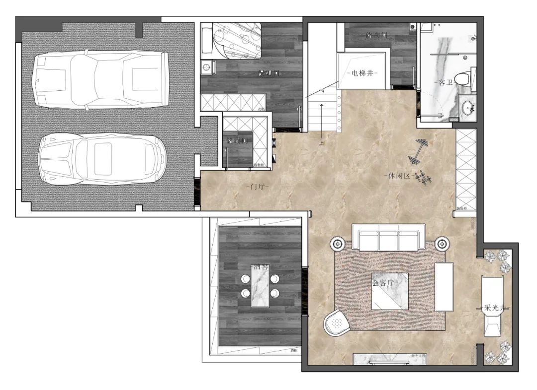 赵振庭的现代中式别墅设计 | 空间、意境与文化的完美融合-15