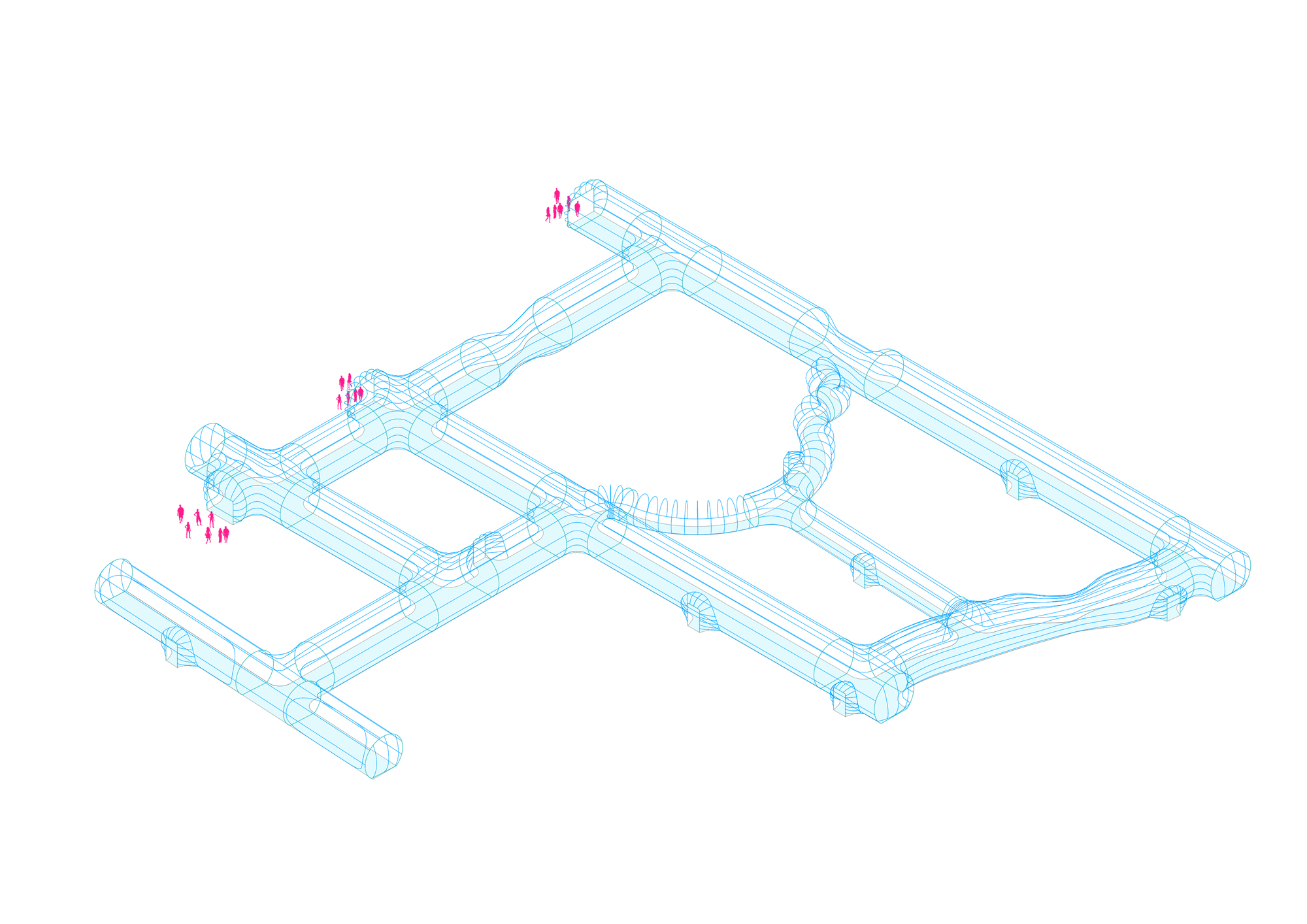 法国巴黎透明管道艺术装置丨Dosis-57