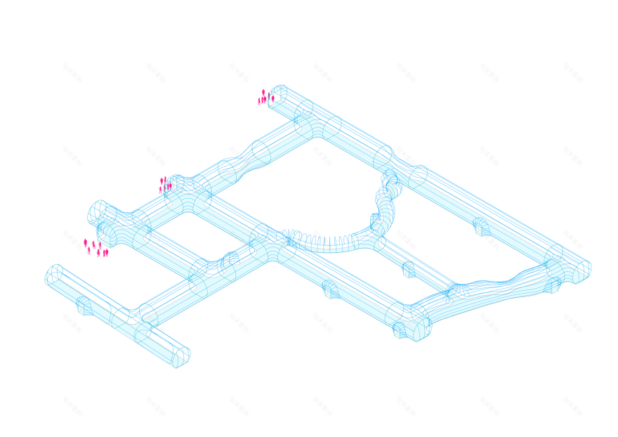 法国巴黎透明管道艺术装置丨Dosis-57