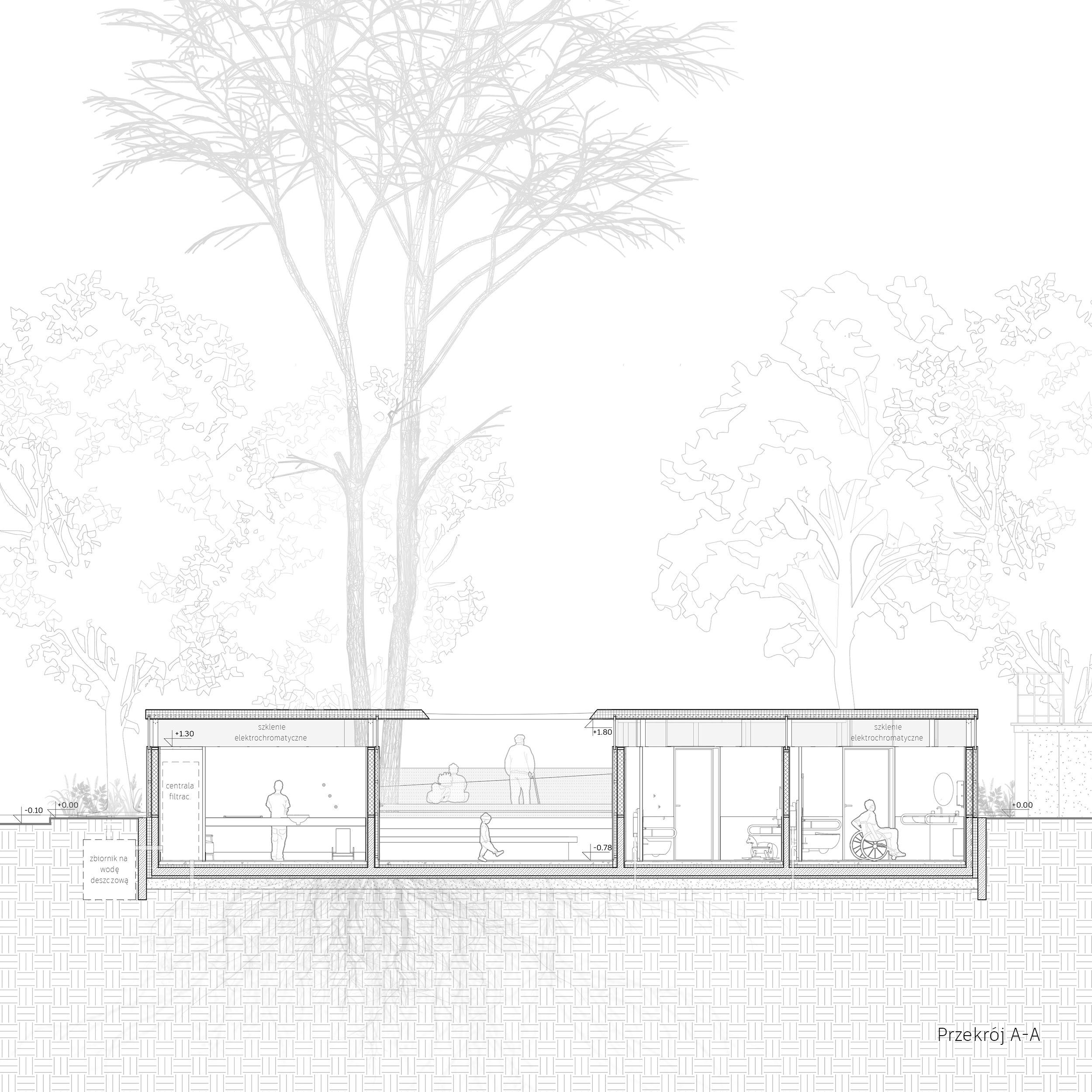 什切青市阳光草坪周边公共厕所概念项目丨波兰什切青丨Zlata Hrabtsevich等四人-12