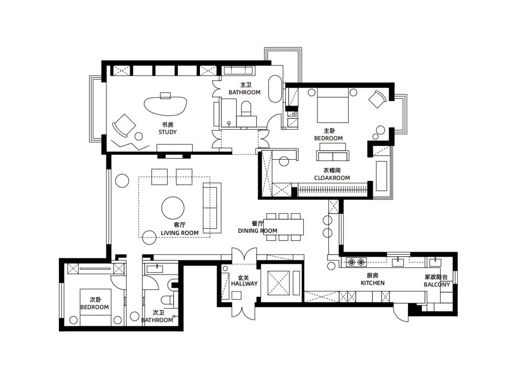 治愈所有上班综合症的家丨中国北京丨里白空间设计事务所-5