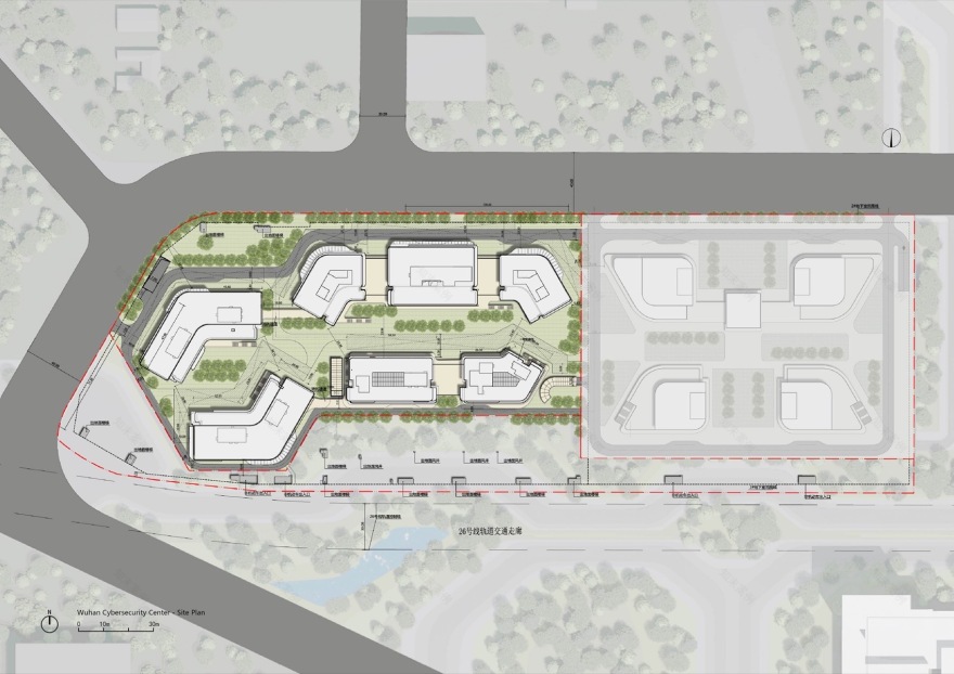 武汉国家网安基地网安软件园项目丨中国武汉丨Aedas,中信建筑设计研究总院有限公司-42