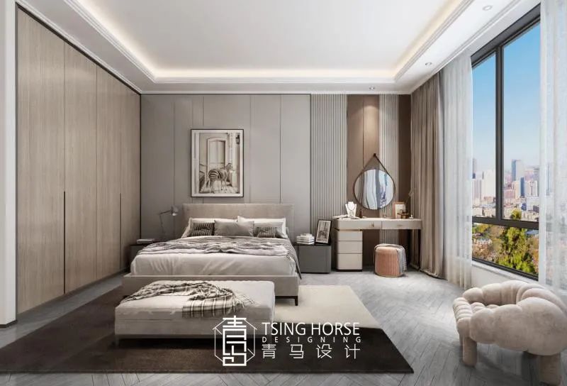 绿地海珀香庭·220㎡现代轻奢，青马设计打造优雅品质生活-45