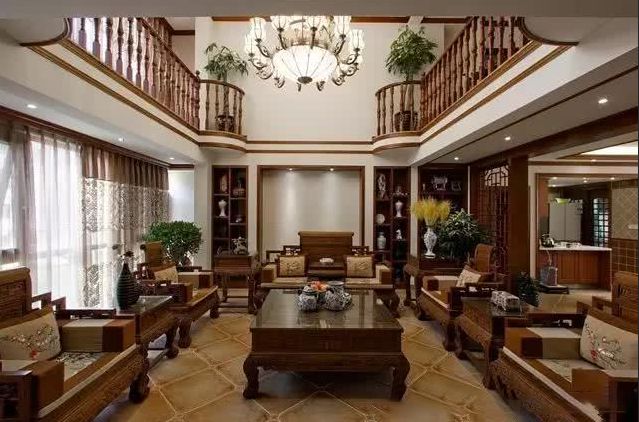 300 平别墅中式风华,彰显传统家居魅力-8