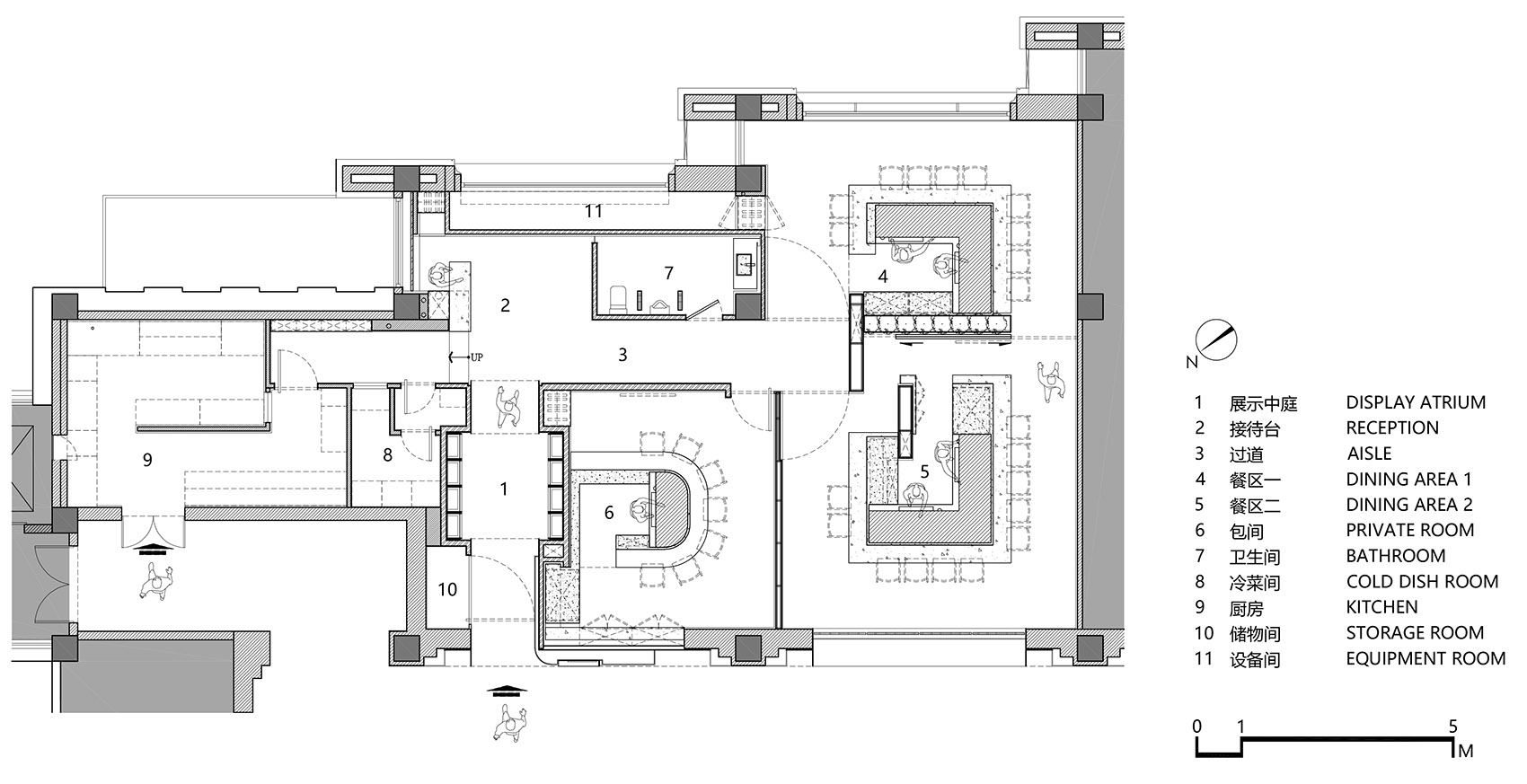 南京龍·铁板烧餐厅丨中国南京丨壹舍设计-75