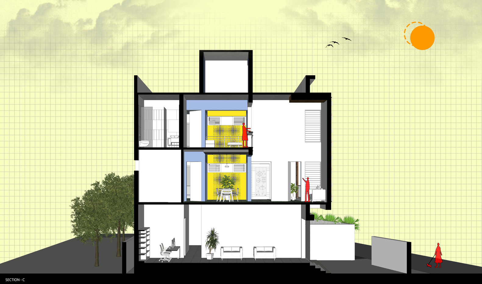 印度乡村风住宅-47