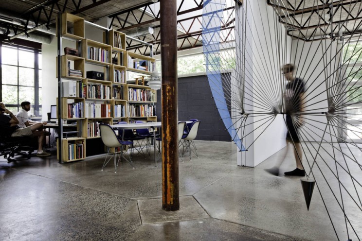 美国 Tovin Studios 现代工业风办公空间-0