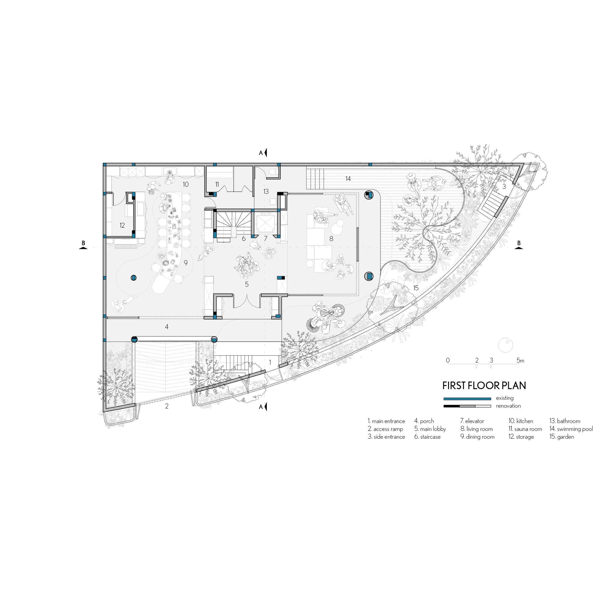 邦的家

注：Bống可能是人名，音译为邦，具体应以实际情况为准 丨越南胡志明市丨23o5Studio-18