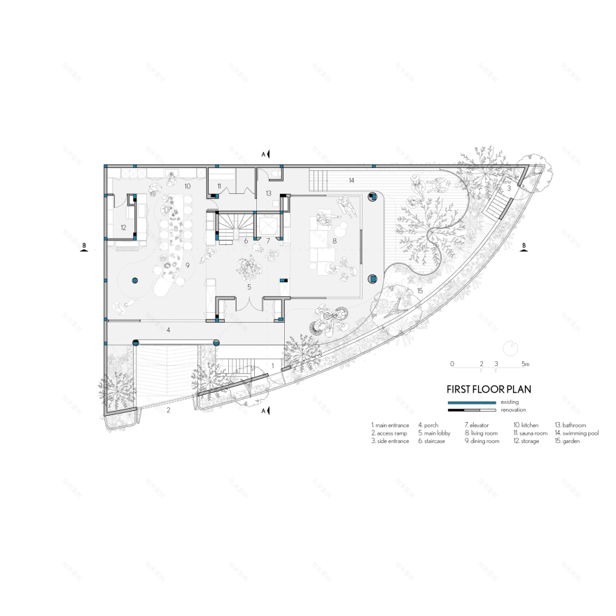 邦的家
注:Bống可能是人名,音译为邦,具体应以实际情况为准 丨越南胡志明市丨23o5Studio-18