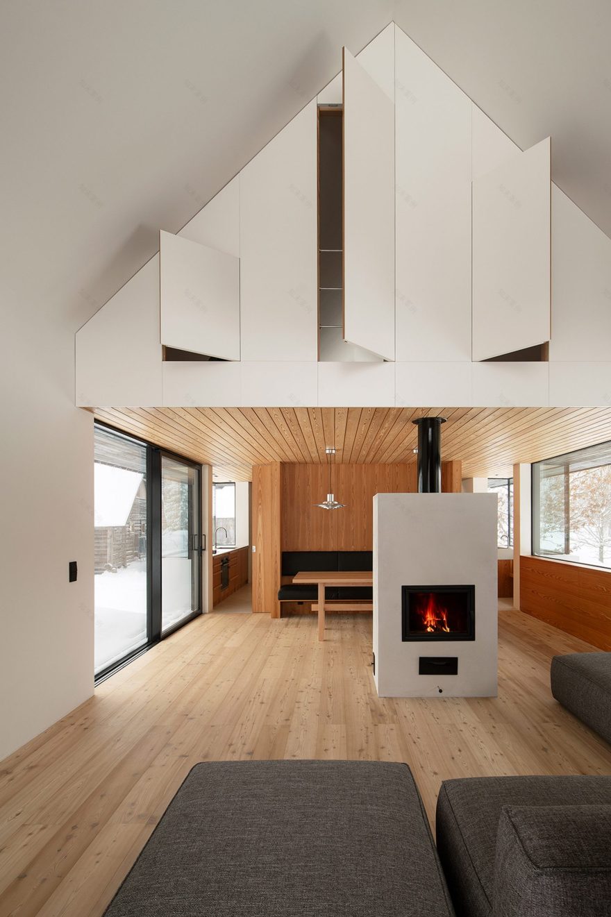 Stone cellar in Estonian forest forms base for wooden Põro House-23