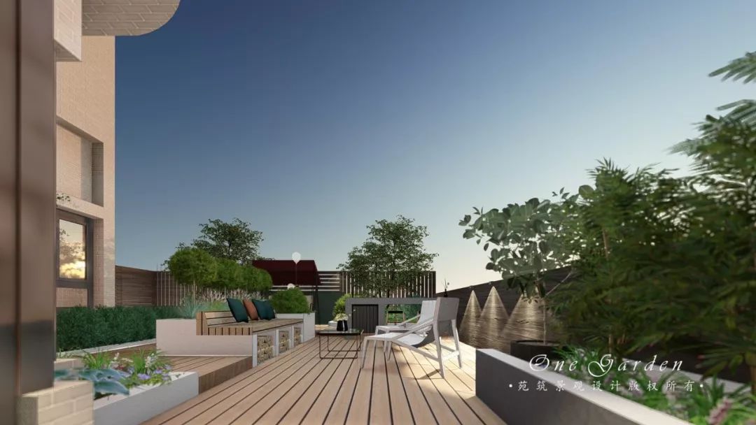 阳明新城花园 | 现代简约的露台生活空间-42