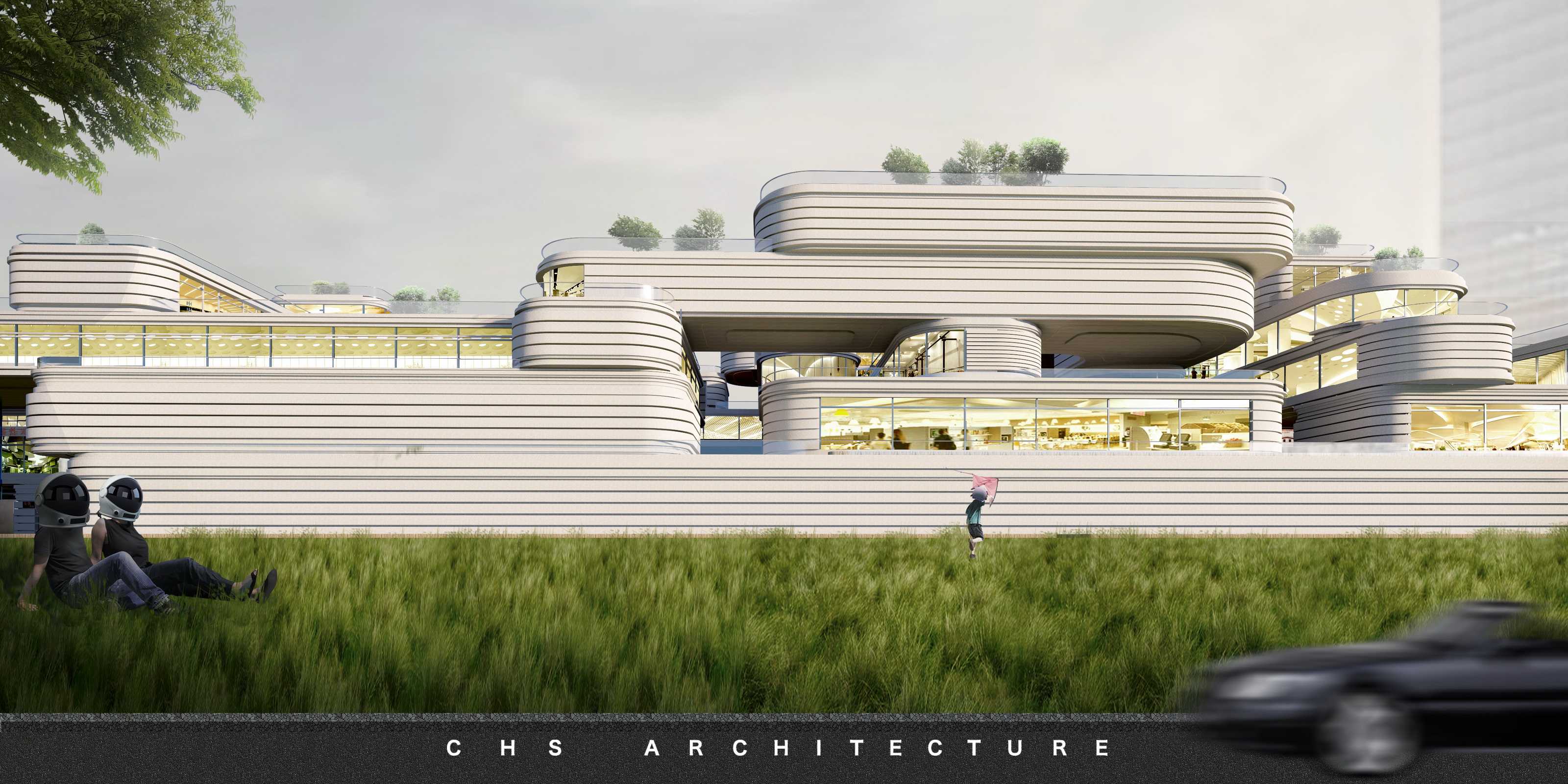 新界·后疫情未来商业设计方案丨CHS ARCHITECTURE-24