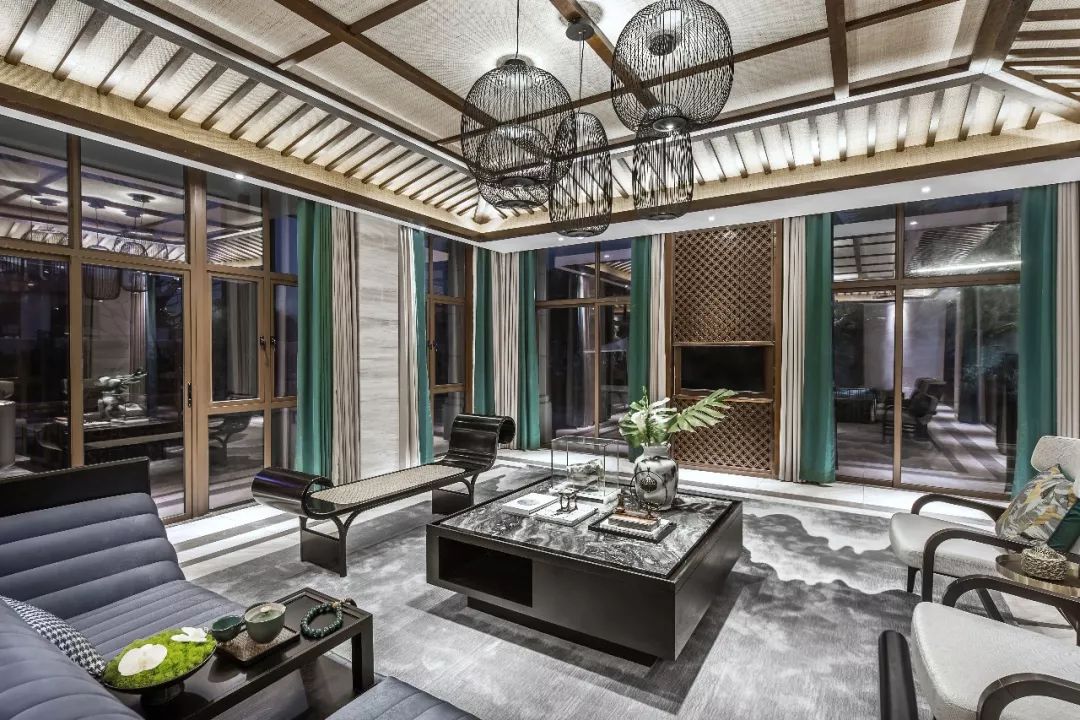 闲适东方，白金海岸别墅样板房演绎浮生之闲-22