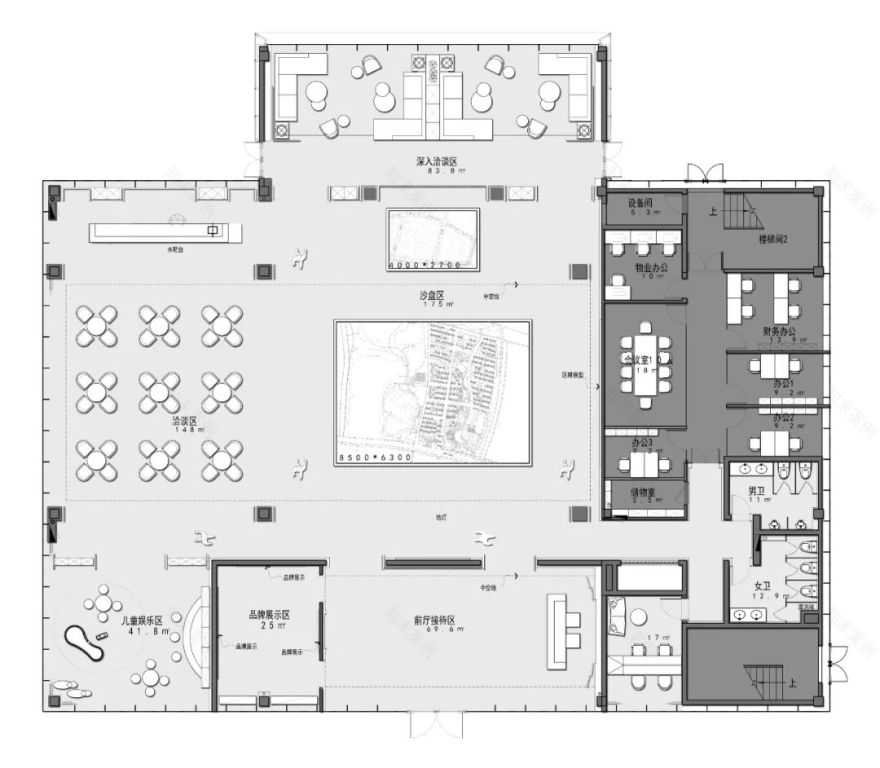 合景天津汇悦城营销中心丨中国天津丨DAS大森设计-50