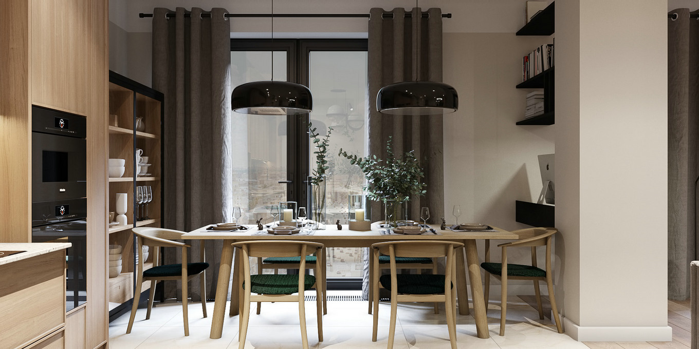 爱马仕色系打造 120㎡简约时尚空间-6