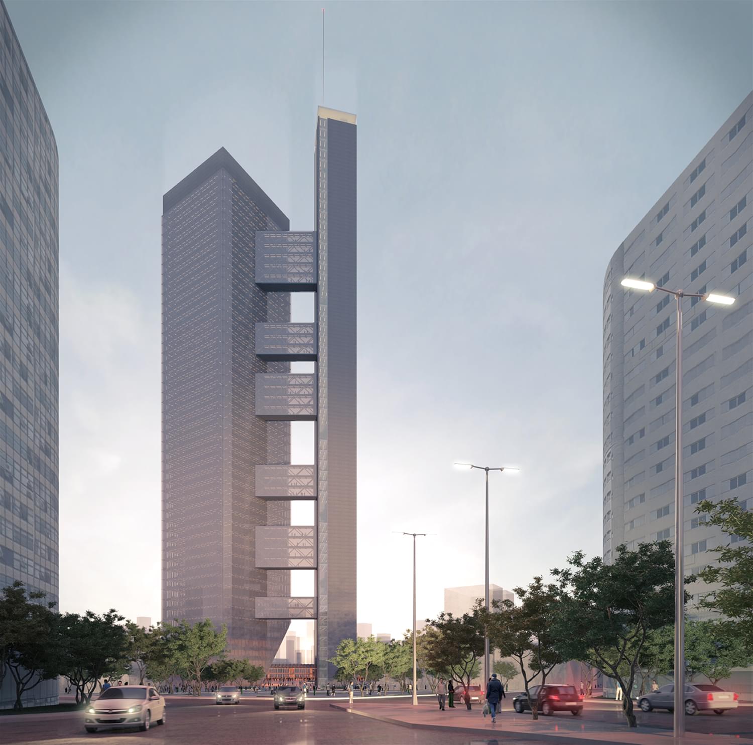 巴西 Belo Horizonte 行政中心 · 环保与效能的现代设计-4