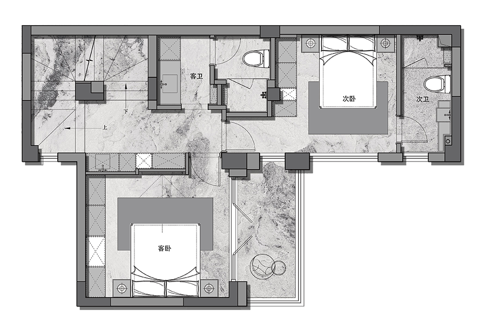 400㎡现代别墅设计丨中国杭州丨杭州又贰设计-47