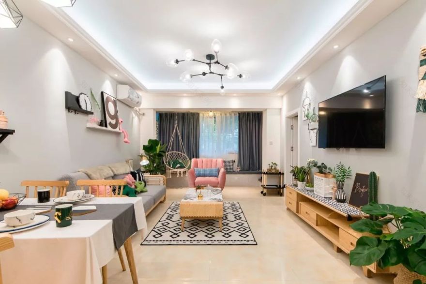 88 平北欧风三居室,简约设计打造舒适生活-20