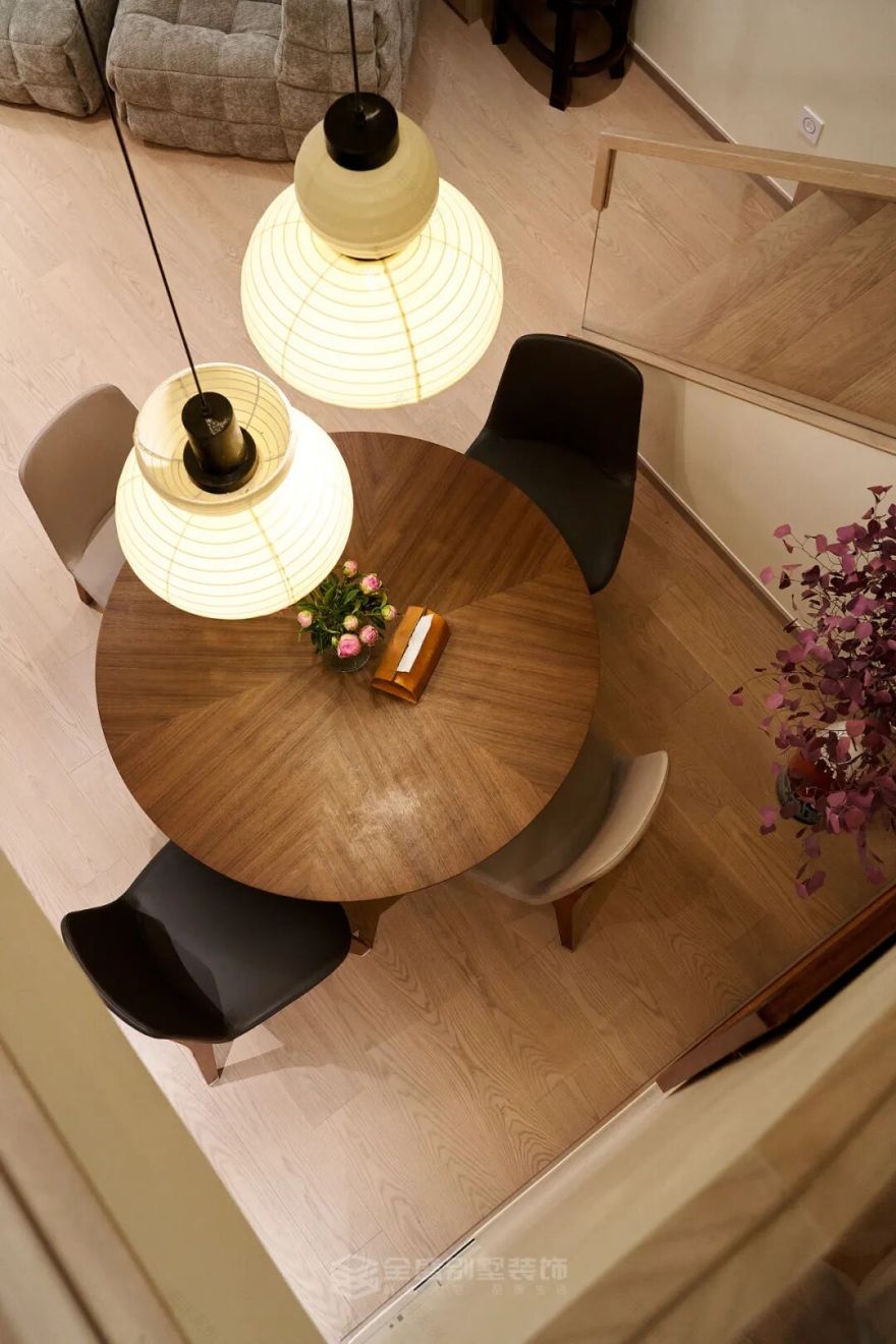 200㎡现代原木|西溪蝶园:给故事留下温暖的余白-14