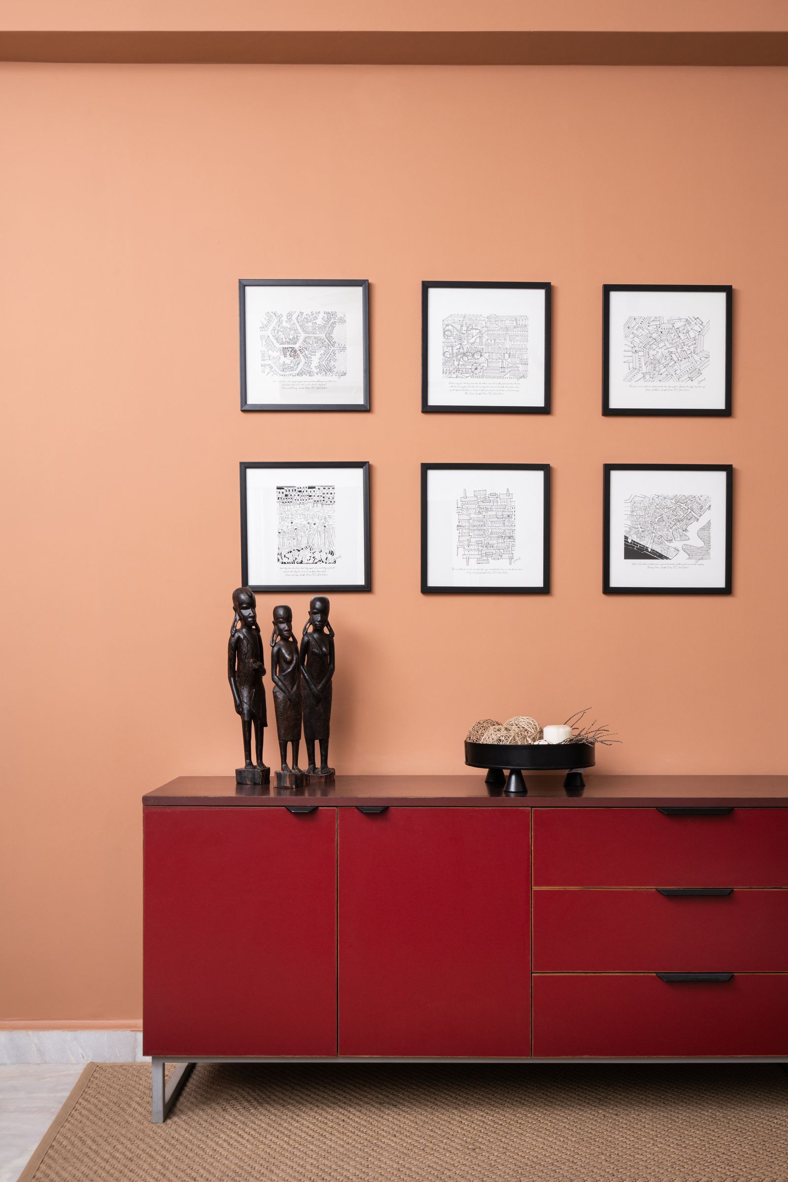 Hyderabad 3BHK公寓改造成时尚办公空间丨印度-11