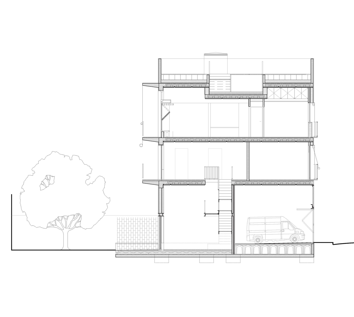 格拉西亚区住宅自建房丨西班牙巴塞罗那丨COMA Arquitectura-18