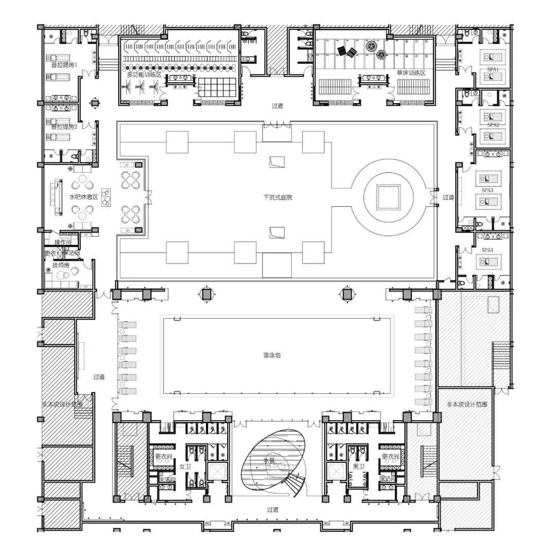 西安万科翡翠国宾营销中心 | 现代优雅的 New Art Deco 空间-59