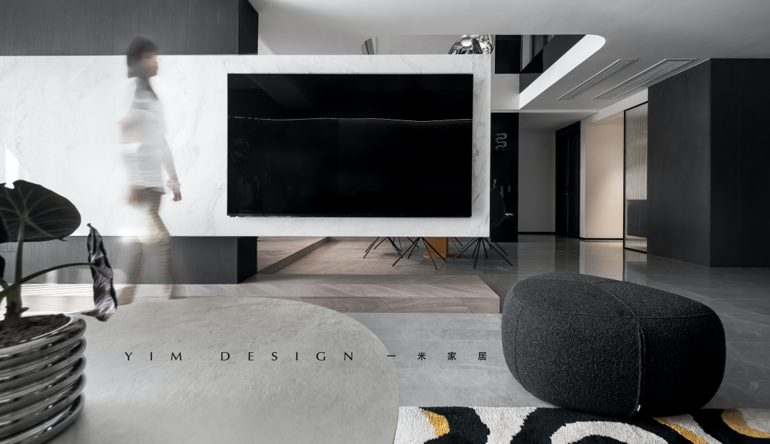 月光别墅 · 黑白灰的现代轻奢空间丨缪婕,张茜-20