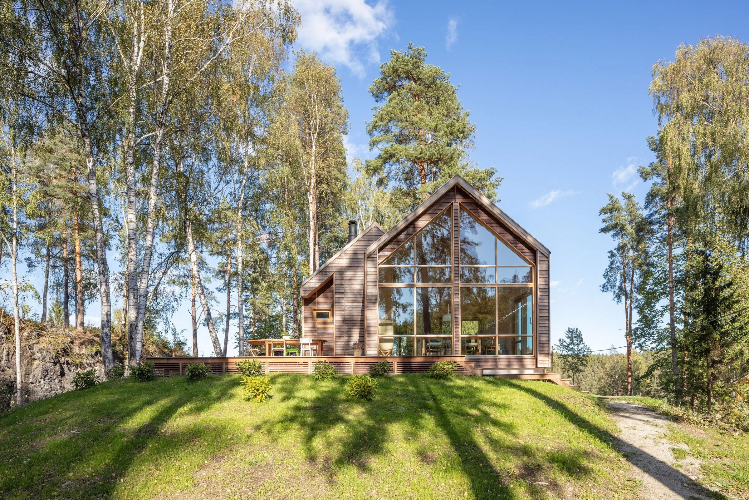 挪威 Oslo 峡湾的“Villa Løken”木质别墅-21