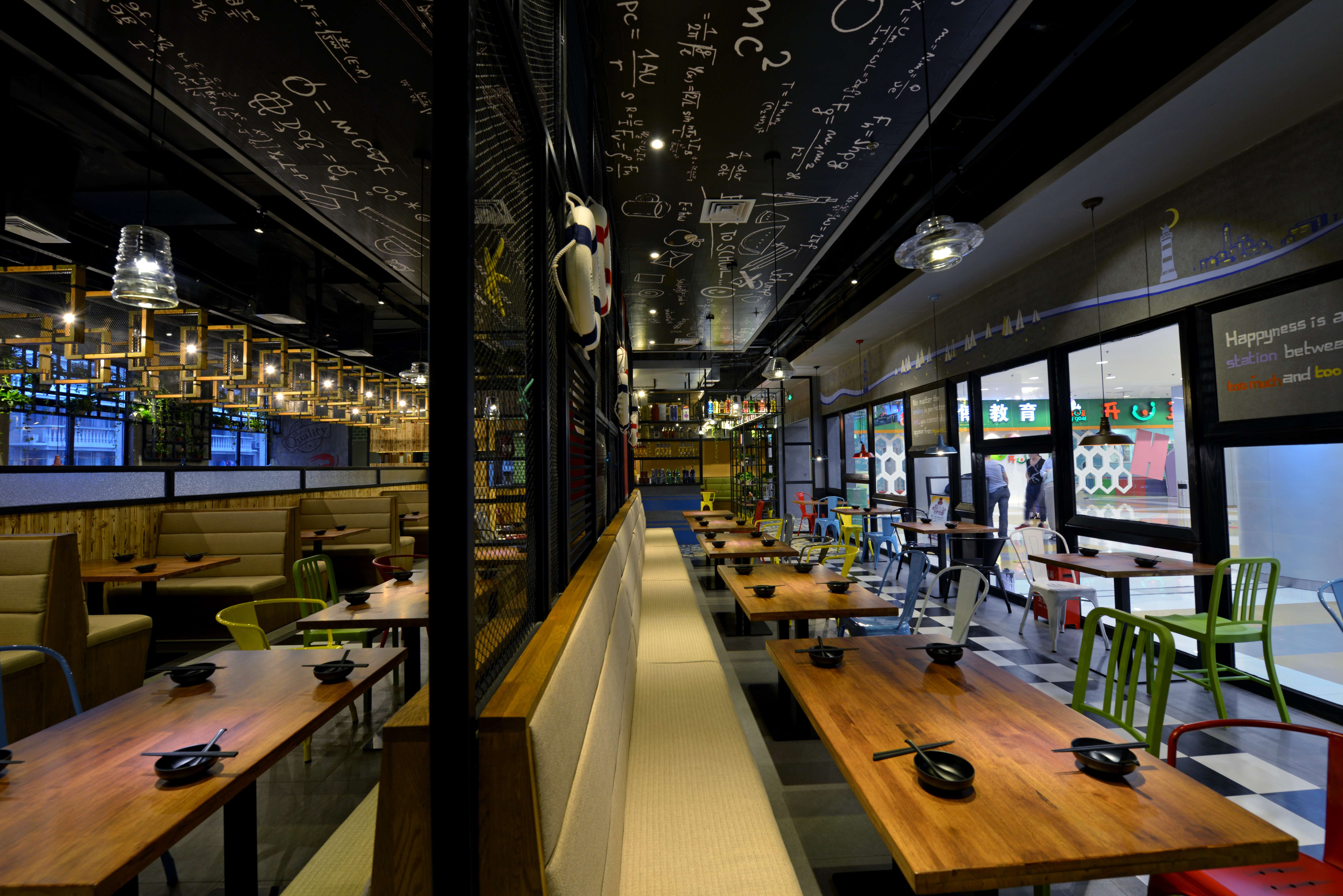 胖哥俩肉蟹煲无锡宝龙店实景照  李浩海设计-8