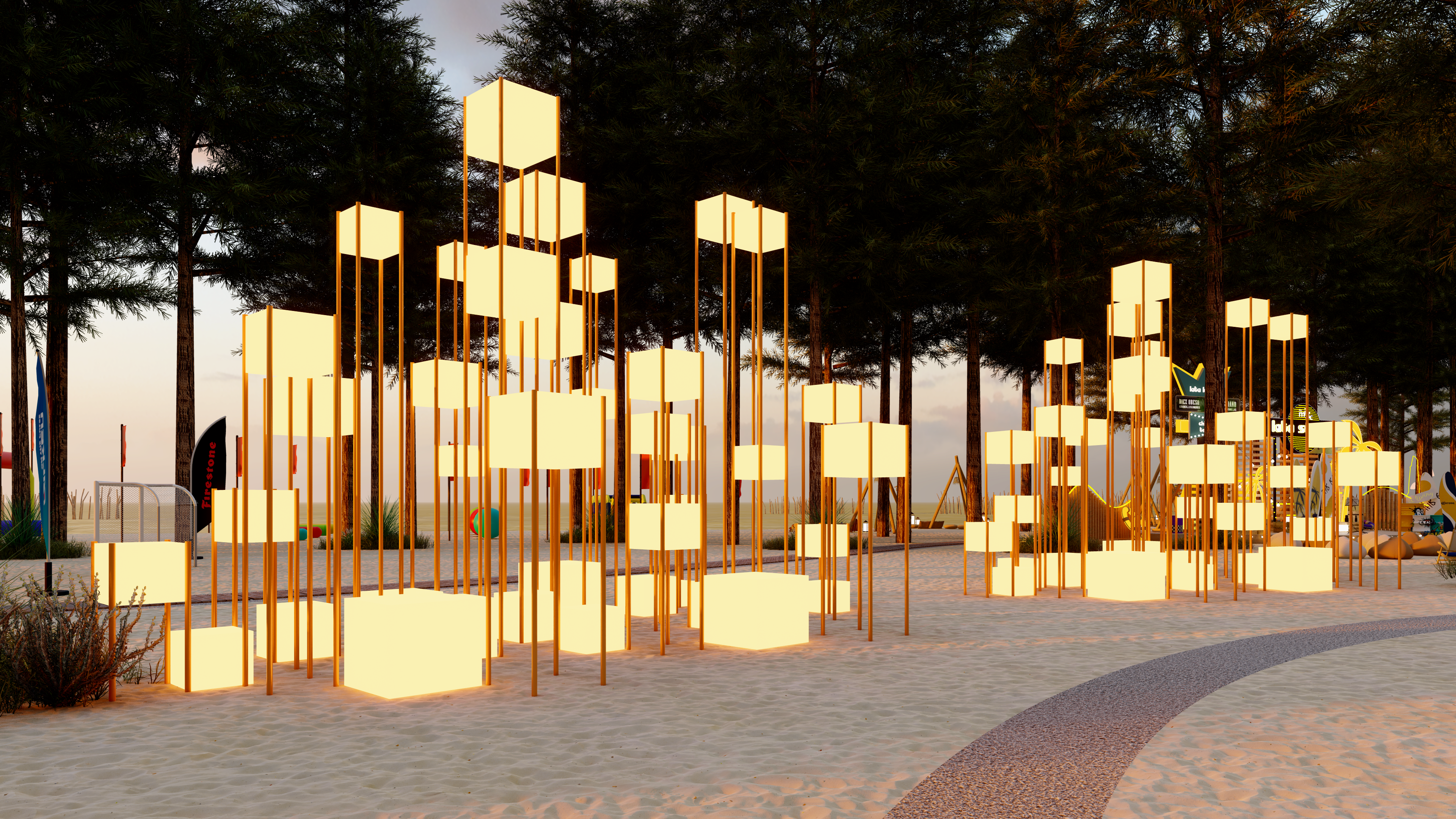 Lata Sunset 海滨游乐场-5