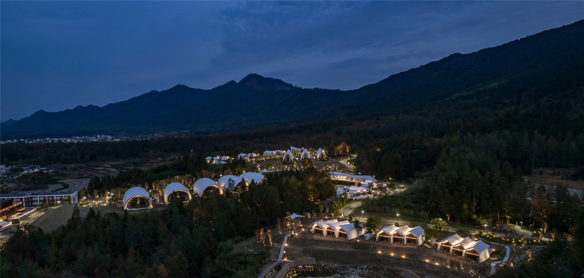 黄山关麓帐篷客度假酒店景观丨中国黄山-27