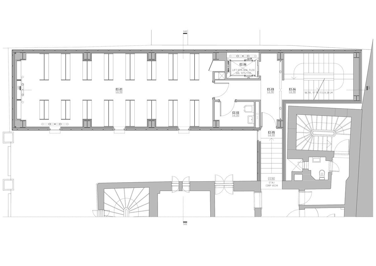 罗马尼亚建筑师协会建筑文化中心扩建项目-87