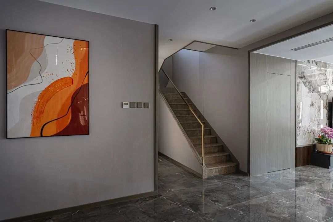 泷湾苑 320㎡现代风别墅丨中国上海丨尚层别墅装饰-19