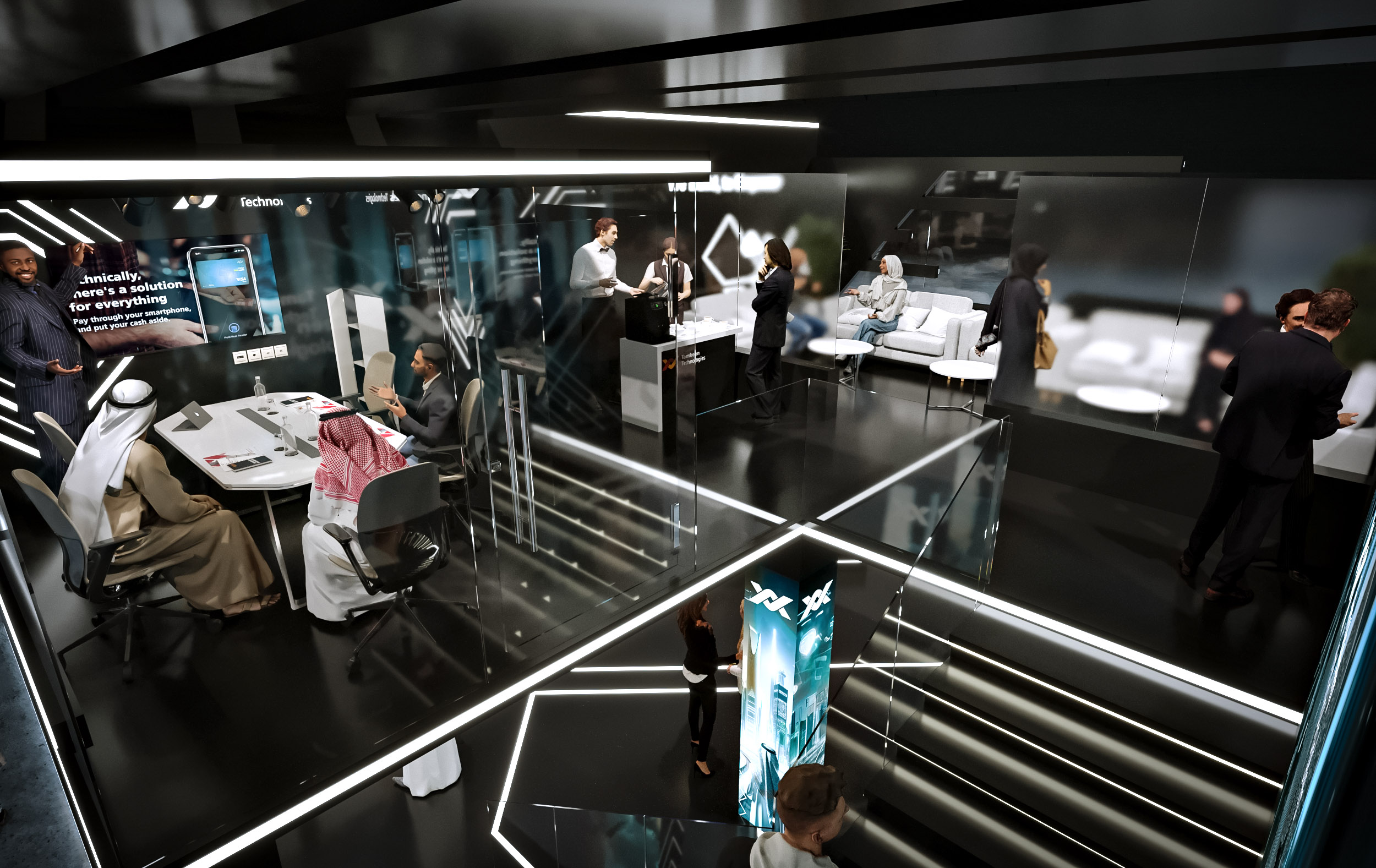 Tamkeen Booth 12m x 8m-16