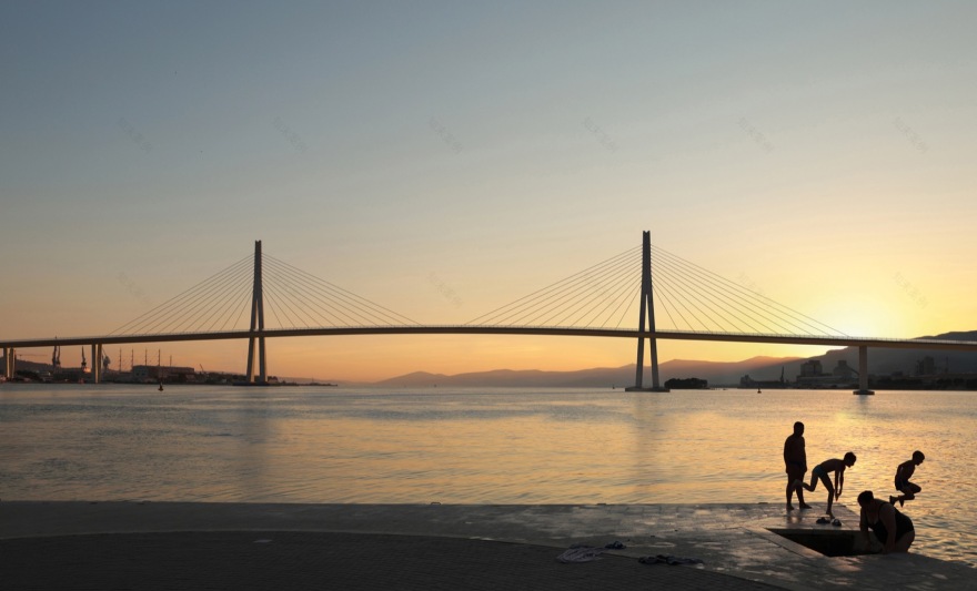 Kaštela湾大桥丨克罗地亚-47