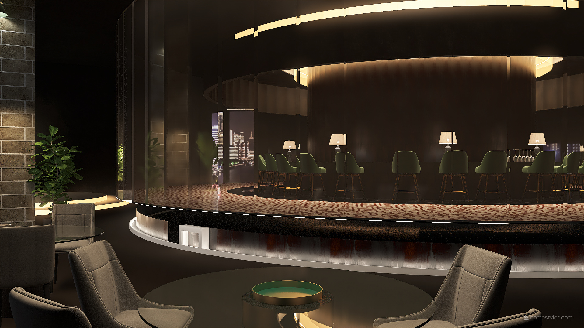 Restaurant Design - 3D concept-7